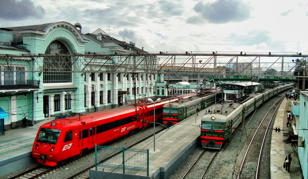 Поезд Москва-Минск